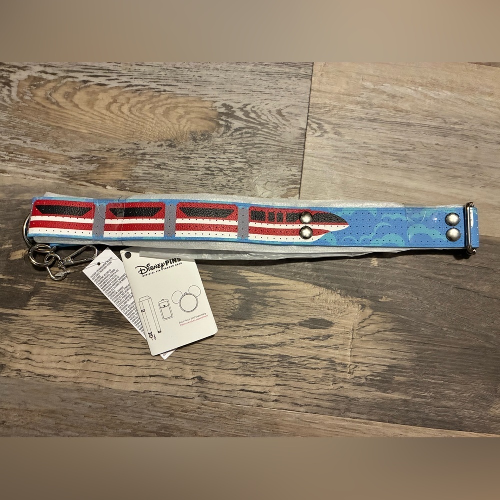 Disney Parks Monorail Pin Lanyard and Strap for cross body pin bags